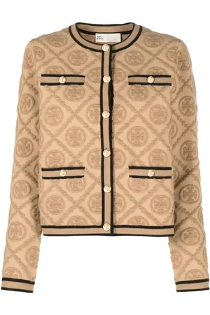 Tory Burch Donna, Maglie, Marrone, M, new