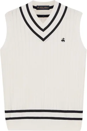 Brooks Brothers Uomo, Maglie, Bianco, L, new
