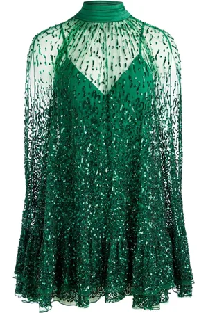 ALICE+OLIVIA Donna, Abiti, Verde, S, new