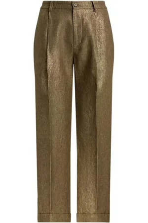 Ralph Lauren Donna, Pantaloni, Marrone, XL, new