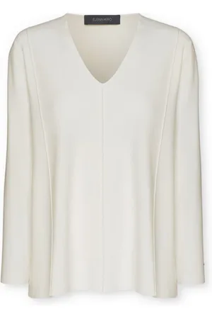 Elena Miro Donna, Maglie, Bianco, XL, new
