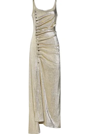 Paco rabanne Donna, Abiti, Giallo, S, new