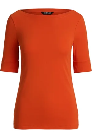 Ralph Lauren Donna, Top, Arancione, XS, new
