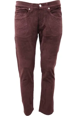 Nine In The Morning Uomo, Pantaloni, Viola, W33, new