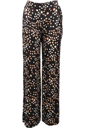 Diane von Furstenberg Donna, Pantaloni, Nero, L, new