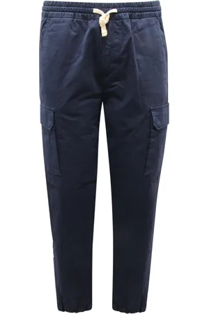 FAY Uomo, Pantaloni, Blu, W36, new