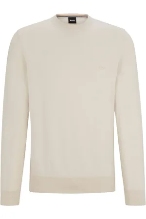 HUGO BOSS Uomo, Maglie, Bianco, S, new