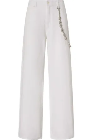 Pinko Donna, Jeans, Bianco, W29, new