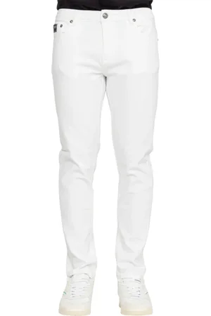 VERSACE Uomo, Jeans, Bianco, W34, new