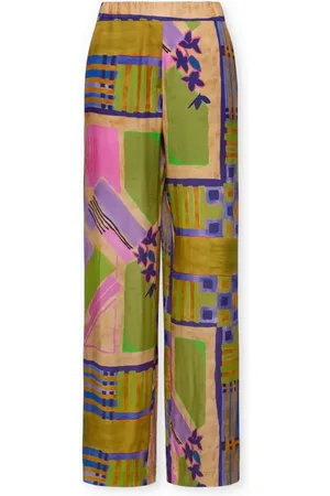 Elena Miro Donna, Pantaloni, Multicolore, 2Xl, new