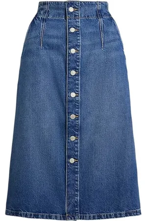 Ralph Lauren Donna, Gonne, Blu, W27, new