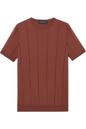 Brooks Brothers Uomo, Maglie, Marrone, M, new
