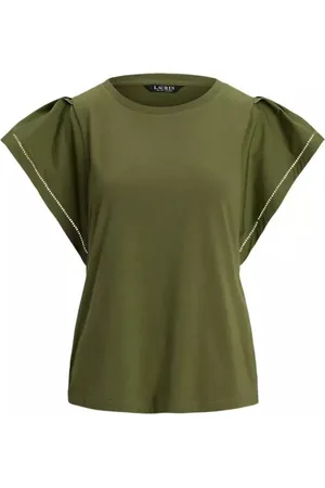 Ralph Lauren Donna, Top, Verde, L, new