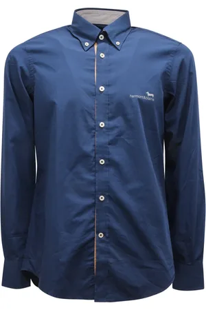 HARMONT&BLAINE Uomo, Magliette, Blu, S, new