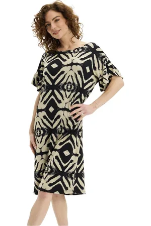 In Front Donna, Abiti, Nero, 2Xl, new