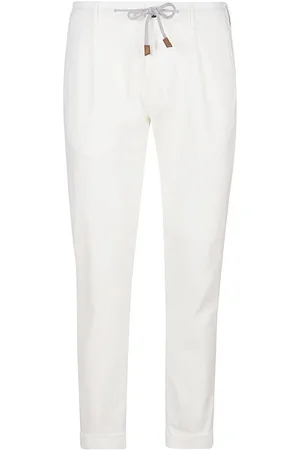 ELEVENTY Uomo, Pantaloni, Bianco, W38, new