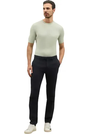 Boglioli Uomo, Pantaloni, Blu, S, new