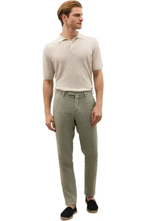 Boglioli Uomo, Pantaloni, Verde, S, new