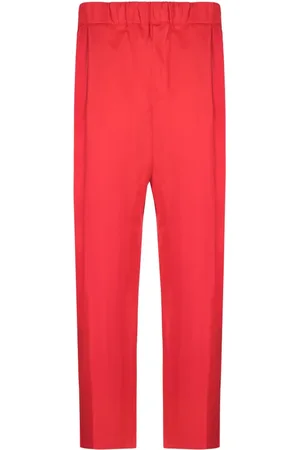 LANEUS Uomo, Pantaloni, Rosso, L, new