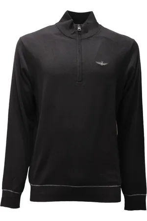 Aeronautica Militare Uomo, Maglie, Nero, L, new