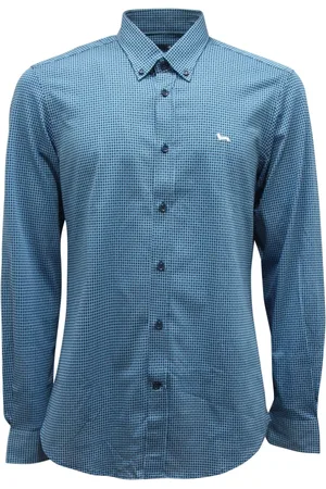 HARMONT&BLAINE Uomo, Magliette, Blu, M, new