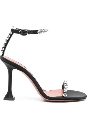 Amina Muaddi Donna, Scarpe, Nero, 38 EU, new