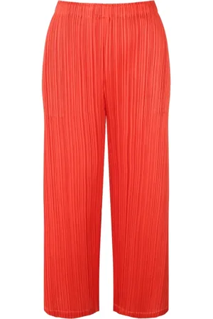 Issey Miyake Donna, Pantaloni, Arancione, L, new