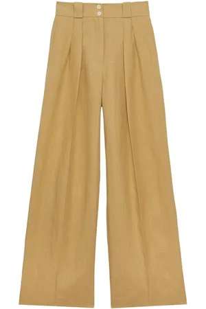 Inès de la Fressange Donna, Pantaloni, Giallo, M, new