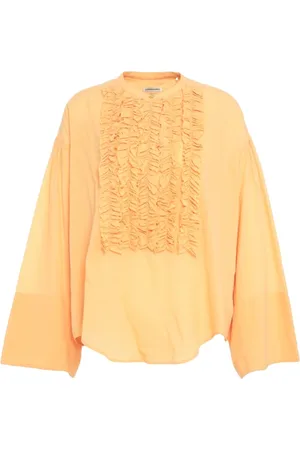 LAURENCE BRAS Donna, Camicette , Giallo, M, new