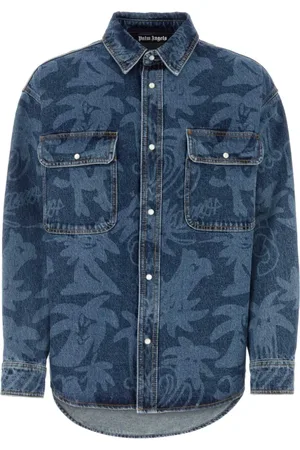 Palm Angels Uomo, Giacche, Blu, S, new