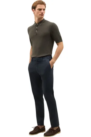 Boglioli Uomo, Pantaloni, Blu, XL, new