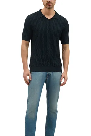 Boglioli Uomo, Maglie, Blu, S, new
