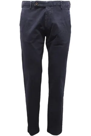 Berwich Uomo, Pantaloni, Blu, S, new