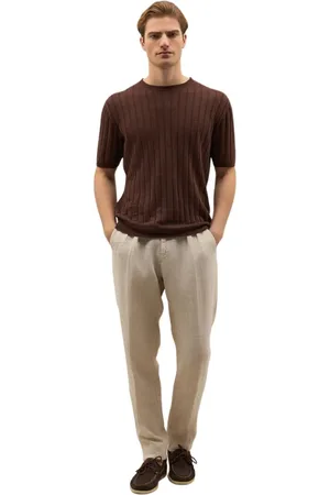 Boglioli Uomo, Maglie, Marrone, XL, new