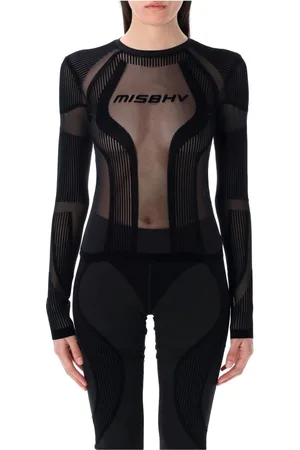 MISBHV Donna, Camicette , Nero, M, new