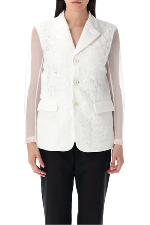 Comme des Garçons Donna, Giacche, Bianco, S, new