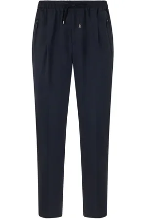 Boglioli Uomo, Pantaloni, Blu, XL, new