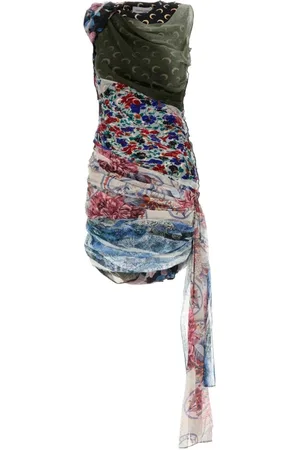 Marine Serre Donna, Abiti, Multicolore, M, new