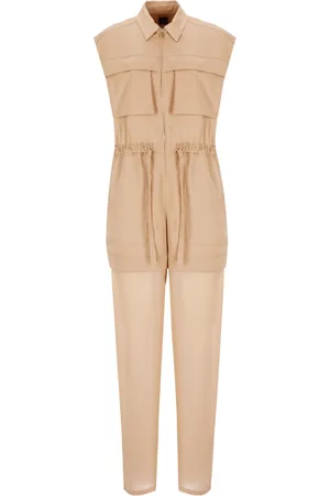 Pinko Donna, Jumpsuits, Marrone, L, new