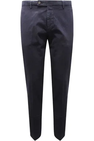 Berwich Uomo, Pantaloni, Blu, L, new