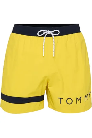 Tommy Hilfiger Uomo, Costumi da bagno, Giallo, M, new