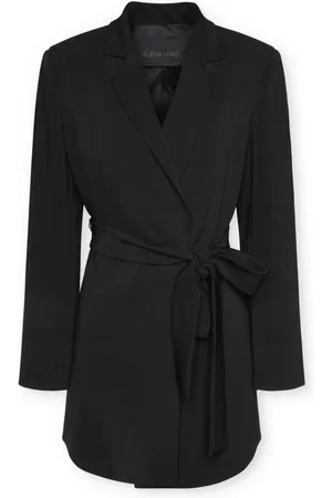 Elena Miro Donna, Cappotti, Nero, XL, new