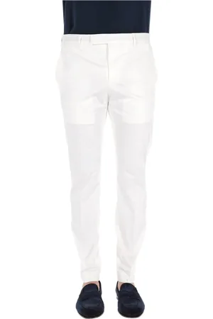 PT Torino Uomo, Pantaloni, Bianco, 2Xl, new