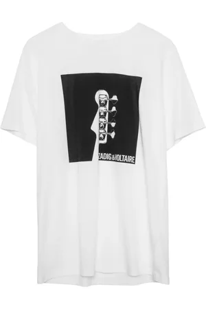 Zadig & Voltaire Uomo, Top, Bianco, M, new