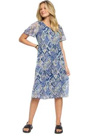 2-Biz Donna, Abiti, Blu, L, new