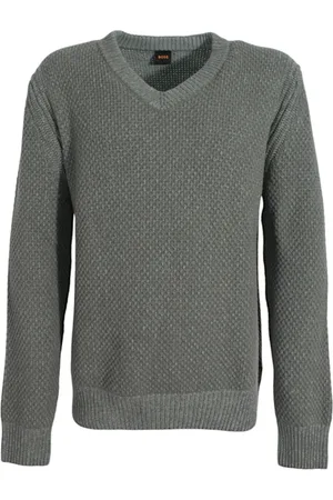 HUGO BOSS Uomo, Maglie, Grigio, M, new