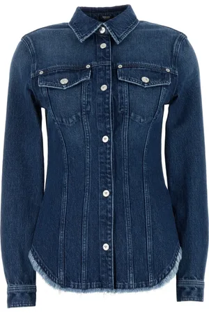VERSACE Donna, Camicette , Blu, S, new