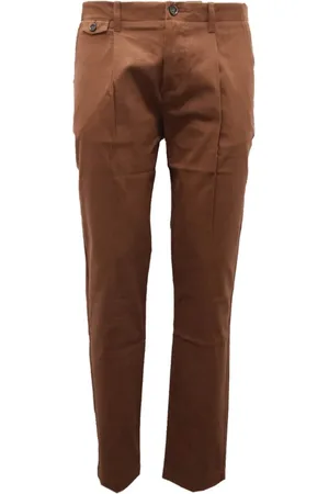 Paolo Pecora Uomo, Pantaloni, Marrone, L, new