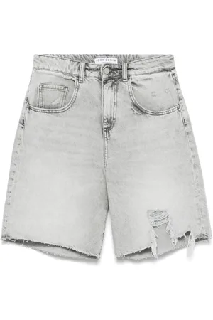 Icon Denim Donna, Pantaloncini, Grigio, W27, new