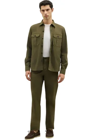 Boglioli Uomo, Pantaloni, Verde, 3Xl, new